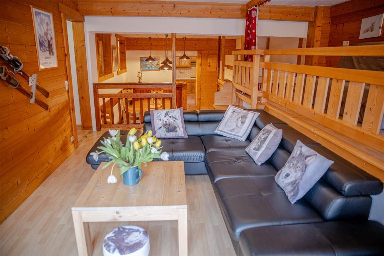 Apartament Le Mont Blanc La Giettaz Zewnętrze zdjęcie