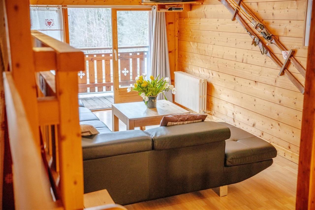Apartament Le Mont Blanc La Giettaz Zewnętrze zdjęcie